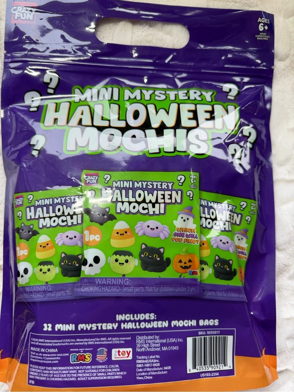 🎃👻 **NEW – CRAZY FUN MINI MYSTERY HALLOWEEN MOCHIS!** 👻🎃
